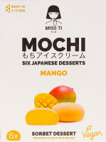 Мороженое сорбет в рисовом тесте Манго Мочи Miss Ti к/у 6х35г