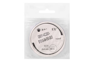 Дріт д/рукод Briolex сталев 0,4мм B33-чорний 50м