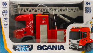 Іграшка Автомодель Пожежна машина світло/звук/вода Scania TechnoDrive