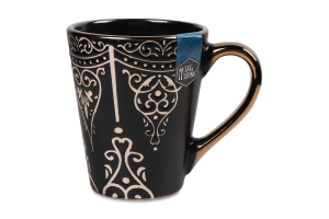 Чашка Eat&Drink черная 330мл