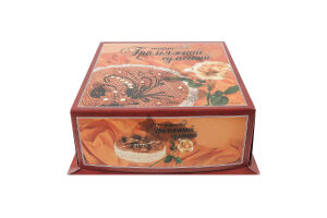 Торт белково-ореховый Грильяжный Сумской Сумська Паляниця к/у 0.6кг