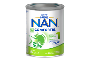 Смесь молочная сухая для детей с рождения 1 Comfortis NAN ж/б 800г