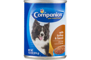 Companion Dog Food with Turkey & Bacon