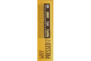 Pressed by KIND Pineappe Coconut Chia Fruit Bars - 12 CT