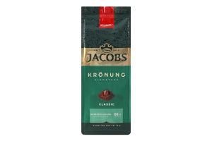 Кава натуральна смажена мелена Classic Kronung Jacobs м/у 200г