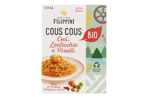 Кускус бобовий Molino Filippini к/у 250г