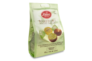Цукерки Zaini Boule d'oro з фісташковою начинкою