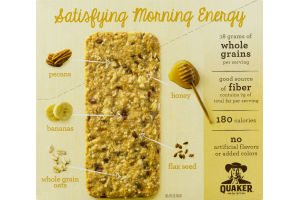 Quaker Breakfast Flats Bars Banana Honey Nut - 5 CT