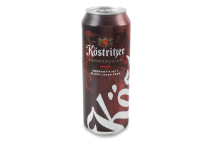 Пиво 0.5л 4.8% темне фільтроване пастеризоване Schwarzbier Köstritzer з/б