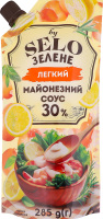 Соус майонезний 30% легкий Selo Зелене д/п 285г
