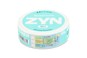 Подушечки никотиносодержащие 6мг ZYN Mini Spearmint 15х0.4г