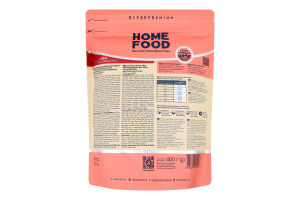 Корм сухий повнораціонний беззерновий для кастрованих/стерилізованих дорослих котів Качка та груша Home Food д/п 400г