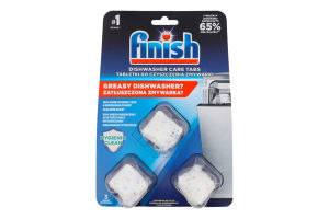 Засіб для очищення посудомийних машин у капсулах Finish 3шт