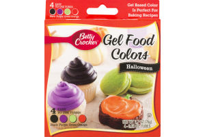 Betty Crocker Gel Food Colors Halloween - 4 CT