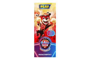 Сік відновлений неосвітлений пастеризований Мультифрукт Paw Patrol Play т/п 200мл