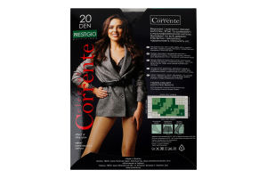 Колготки жіночі Corrente Prestigio 20den 3 nero