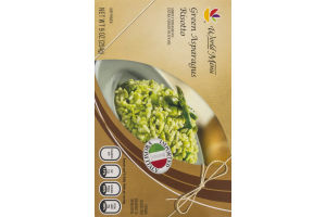 Ahold World Menu Green Asparagus Risotto