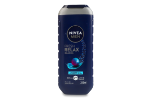 Гель для душа для тела, лица и волос 5в1 Свежий релакс Nivea Men 250мл