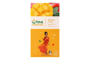 Чай Mango Time зелений з пелюстками троянди 22*1,6г Tea Moments