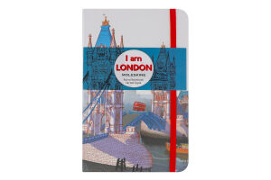 Записник Moleskine I am London лінія середній