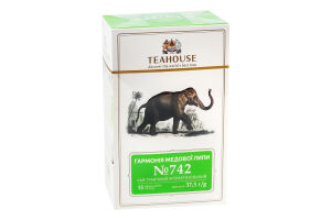 Чай травяной ароматизированный №742 Гармония медовой липы Teahouse к/у 15х2.5г