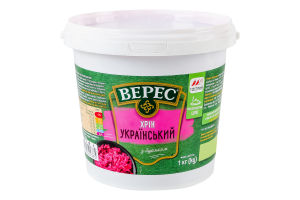 Хрен со свеклой нестерилизованный Украинский Верес ведро 1кг