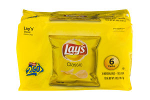 Lay's Classic Potato Chips - 6 PK