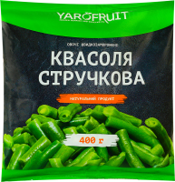 Квасоля стручкова швидкозаморожена Yarofruit м/у 400г