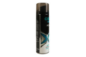 Піна для гоління охолоджуюча для чутливої шкіри For men Cristal 200мл