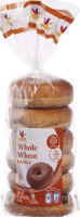 Ahold Whole Wheat Bagels - 6 CT
