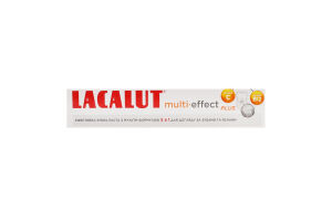 Паста зубна 5в1 Multi-effect Plus Lacalut 75мл