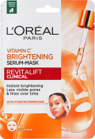 Маска для лица для придания сияния коже тканевая Revitalift Clinical L'Oreal Paris 26г