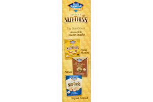 Blue Diamond Almonds Honey Nut-Thins Cracker Snacks Honey Cinnamon