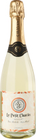 Вино ігристе Мускат біле н/сухе безалкогольне 0,75л Ле Петі Шавін
