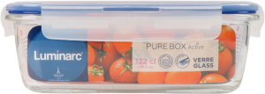 Емкость для еды прямоугольная 1.22л №Р3548 Pure Box Active Luminarc 1шт