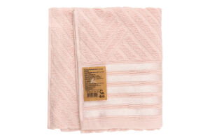 Рушник рожевий махровий 40*70см 500г/м2 GM Textile