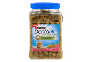 Purina Dentalife Dental Treat for Cats Savory Salmon