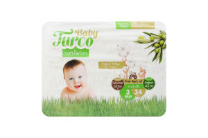 Підгузки Baby Turco Midi 3 5-9кг