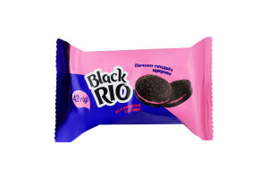 Печ Українська Зірка 42 г Black Rio зі смаком суниці