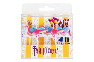 Свічки для торта формовані 900014