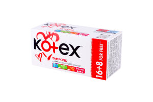 Тампон Kotex Ultra Sorb Silky Cover super 16шт