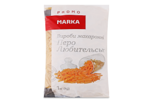 Изделия макаронные Перо любительское Marka Promo м/у 1кг
