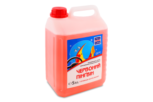 Омивач скла -22С 5л Червоний пінгвін