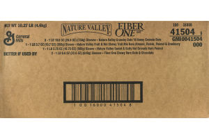 Nature Valley Fiber One Chewy Bars Variety Pack - 7 CT