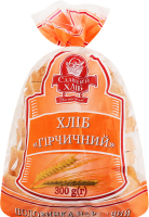 Хліб половинка в нарізці подовий Гірчичний Славний хліб м/у 300г