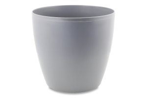 Горщик д/квітів Матільда сірий матовий 20*18см Алеана