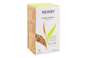Чай зелений дрібнолистовий Green Sencha Newby в/с к/у 25х2г