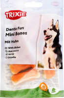 Ласощі д/собак Дента Фан Кісточка пресована жувальна 5см 120г Тріксі