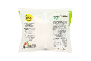 ПБЖ розсіл.Моцарела стайл (Mozzarella style) 45% Cheese Life, 100г