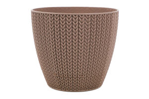 Вазон д/квітів Сумела 1,4л мокко Серінова